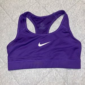 Purple Nike Sports Bra
